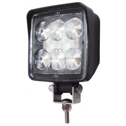 Lampa patrata - Lumina de lucru FLOOD cu 6 LED-uri Lampa patrata - Lumina de lucru FLOOD cu 6 LED-uri